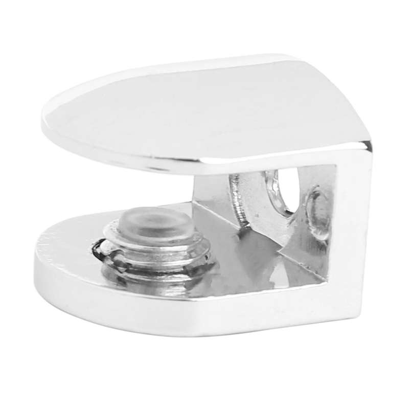 6 Pcs Adjustable Glass Clamps 6 Mm Glass Bracket Zinc Alloy Clip