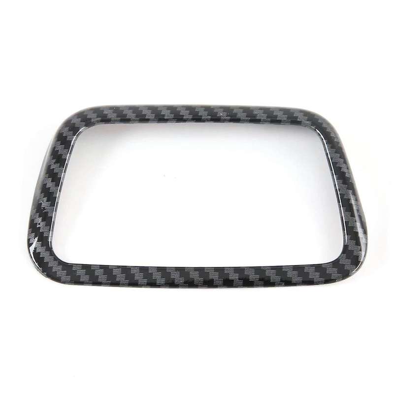 Car Abs Headlight Switch Frame Decoration Cover Trim Stickers