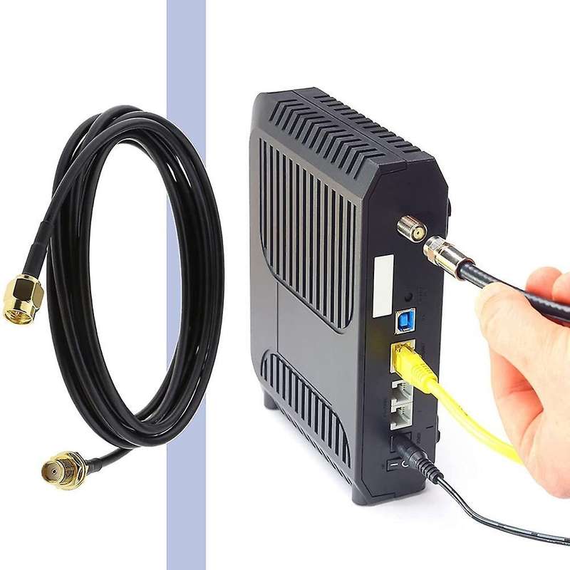 2pcs 3meter Sma Antenna Cable Rg174 Antenna Extension Coaxial Cable