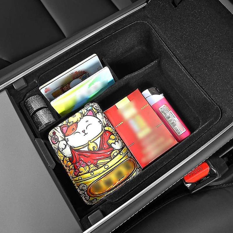 Center Console Organizer Tray for Tesla Model 3 Y 2021 Car Armrest
