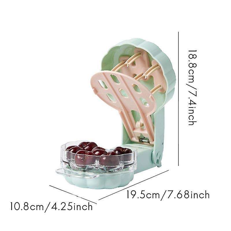 Cherry Core Remover,kitchen Gadget for Removing 6 Cherries At Once