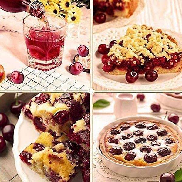 Cherry Core Remover,kitchen Gadget for Removing 6 Cherries At Once