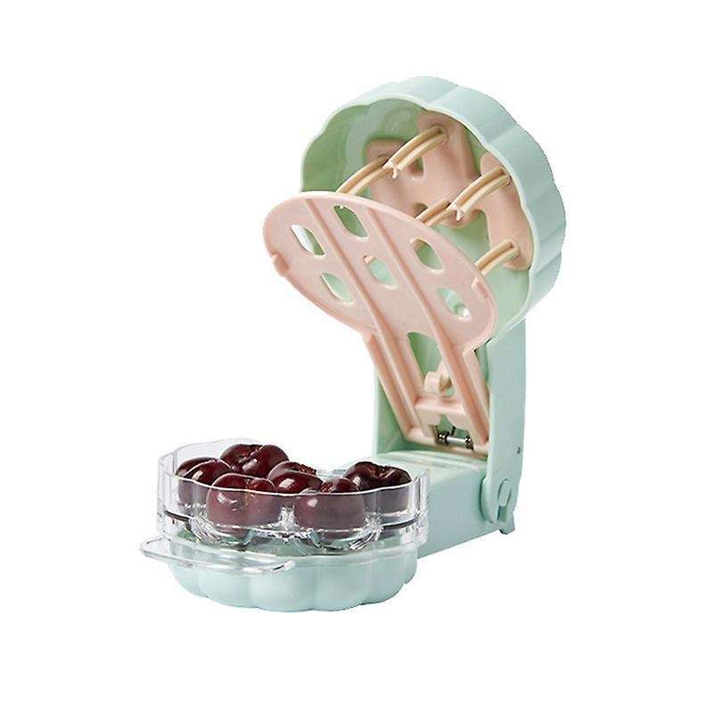 Cherry Core Remover,kitchen Gadget for Removing 6 Cherries At Once