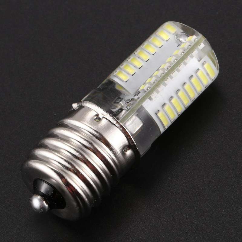 2x E17 Socket 5w 64 Led Lamp Bulb 3014 Smd Light White Ac 110v-220v