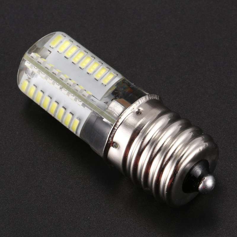 2x E17 Socket 5w 64 Led Lamp Bulb 3014 Smd Light White Ac 110v-220v