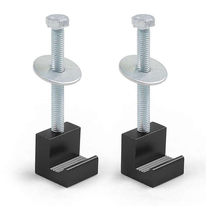 2 Pcs Premium Tool Box Tie Downs Aluminum Hook Crossover Toolbox