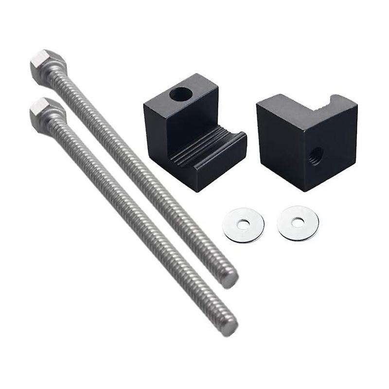 2 Pcs Premium Tool Box Tie Downs Aluminum Hook Crossover Toolbox