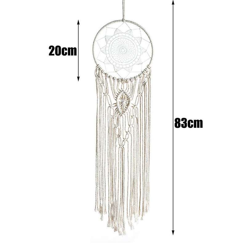 Macrame Dream Catcher Wall Decor Handmade Bohemian Home Decor