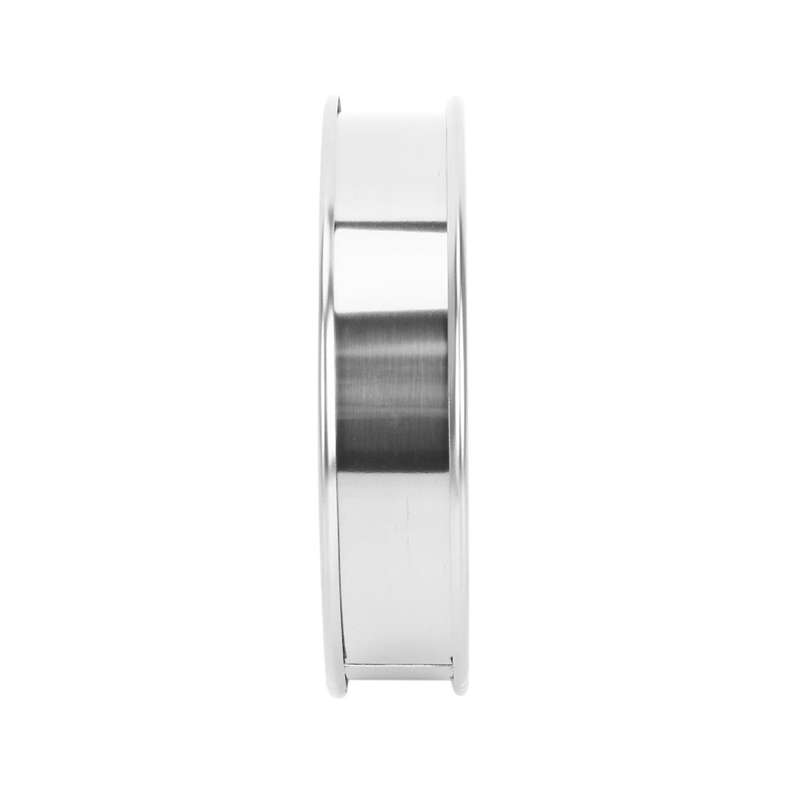 6 Pcs Cooking Round Cake Ring Mold, Stainless Steel Muffin Tart Rings