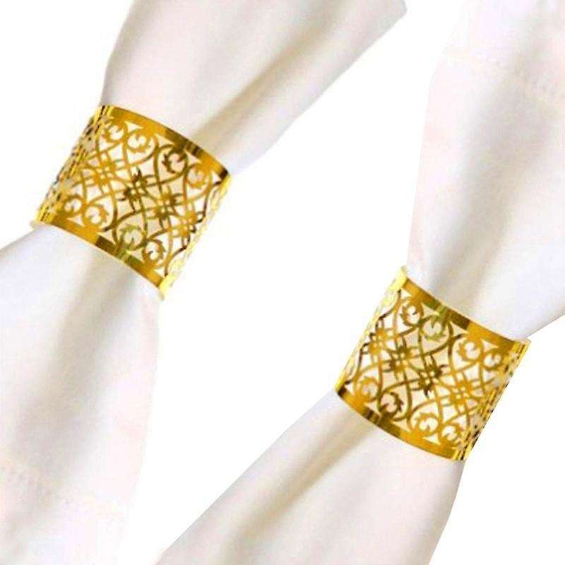 50pcs Napkin Rings for Wedding Table Decoration Skirt Princess Prince
