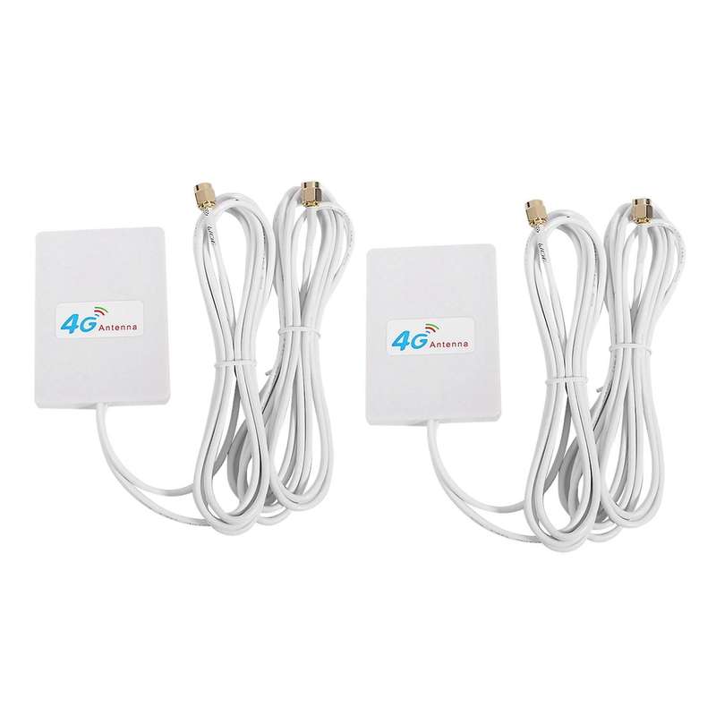 2x 4g/3g Wifi Antenna 28dbi Lte Antenna Signal Wifi Antenna (sma)