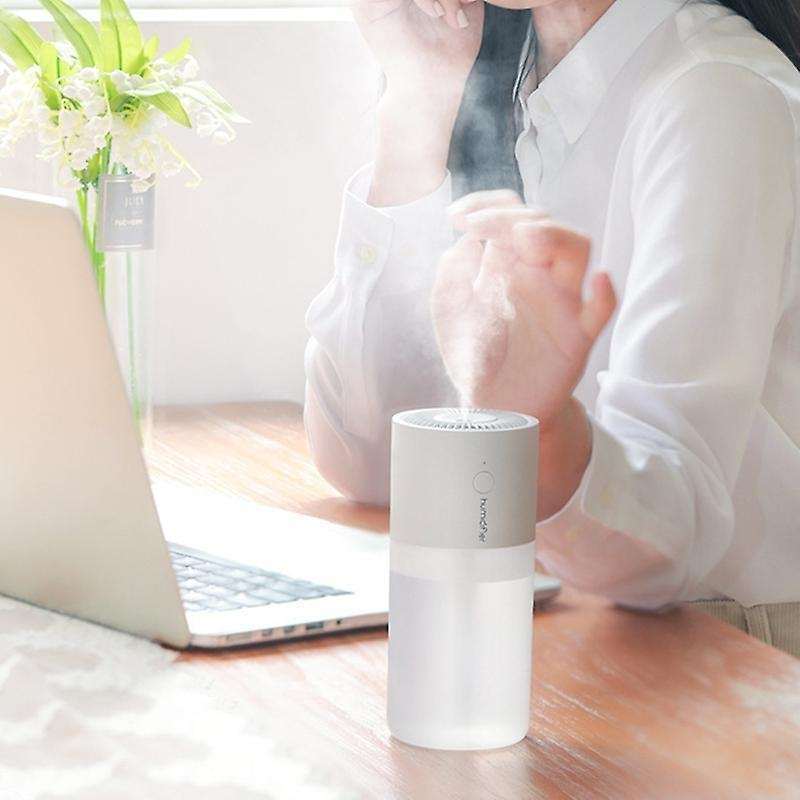 Plug-in Aromatherapy Humidifier with 2200mah Battery Wireless,white