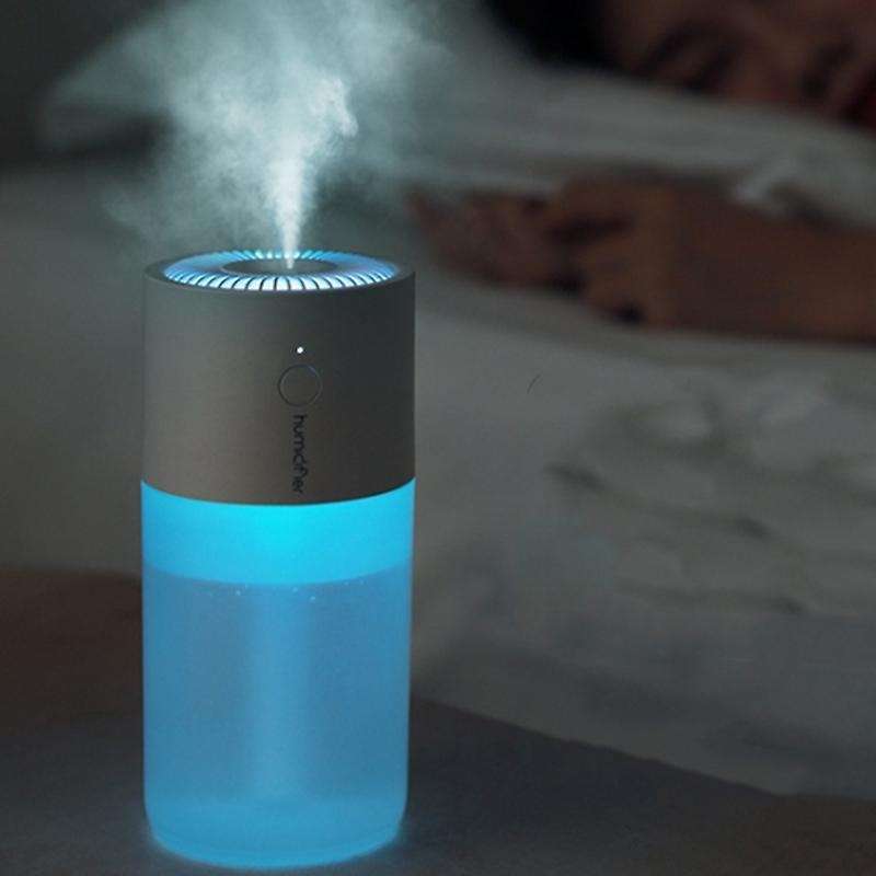 Plug-in Aromatherapy Humidifier with 2200mah Battery Wireless,white