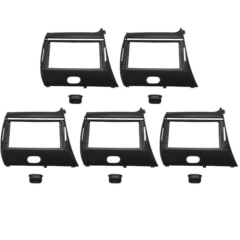 5x 9 Inch Car Dvd Frame Trim Kit Fascia Panel for Kia 2012-2019 Left