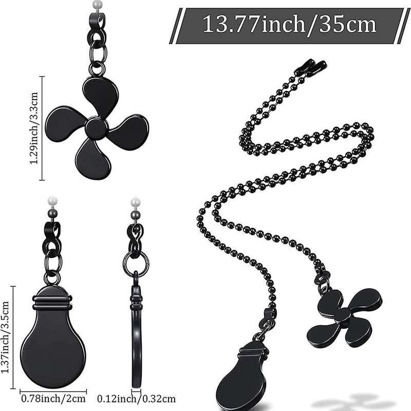 Fan Extension Chain 12 Inch Ceiling Fan Chain Extender Ornament C
