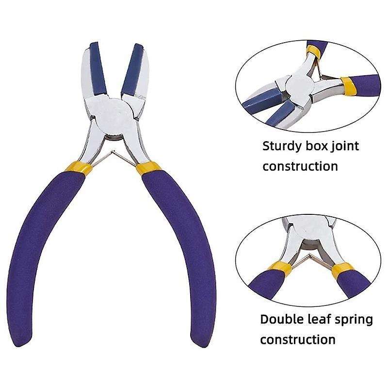 Jewelry Pliers Set Craft and Jewelry Tool Kit Purple Handle Wear
