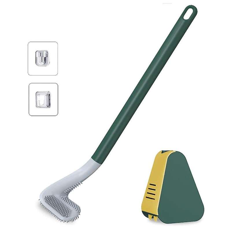 Long Handled Toilet Brush, Golf Silicone Toilet Brush,c