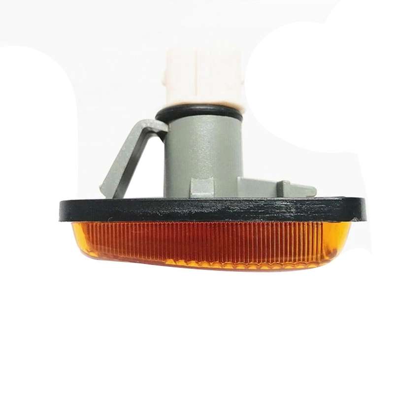 4x Car Amber Side Marker Light Fender Light Repeater Lamp Indicator