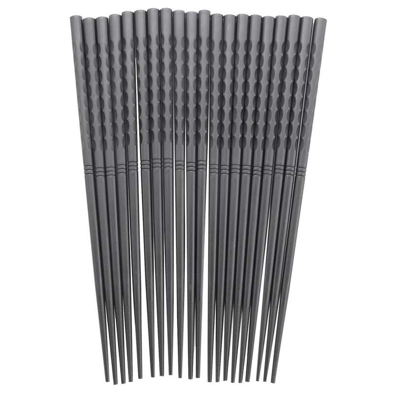 Fiberglass Chopsticks Set for Home Restaurant Housewarming (10 Pairs)