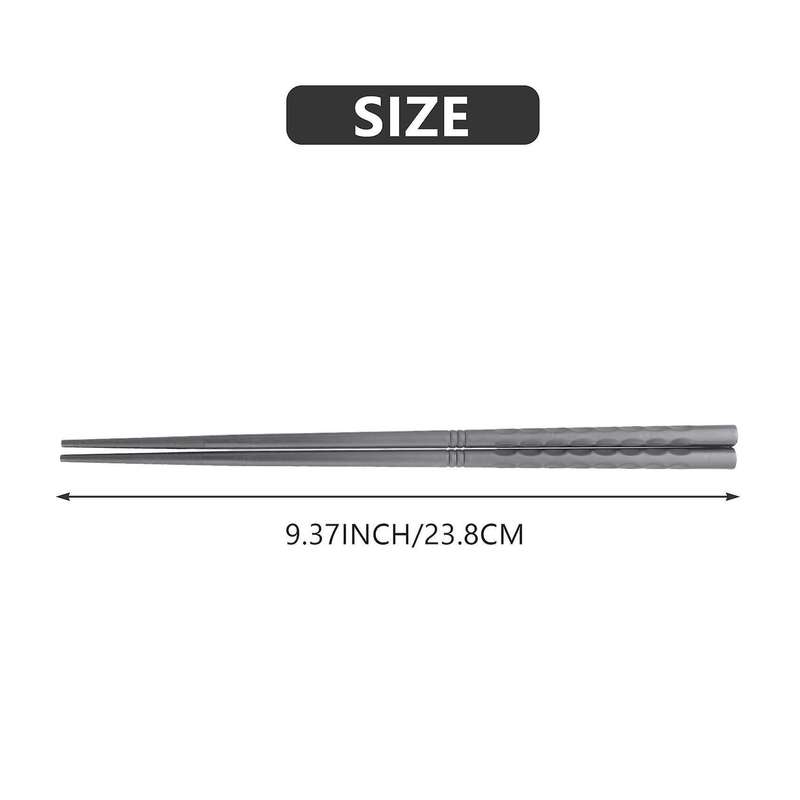 Fiberglass Chopsticks Set for Home Restaurant Housewarming (10 Pairs)