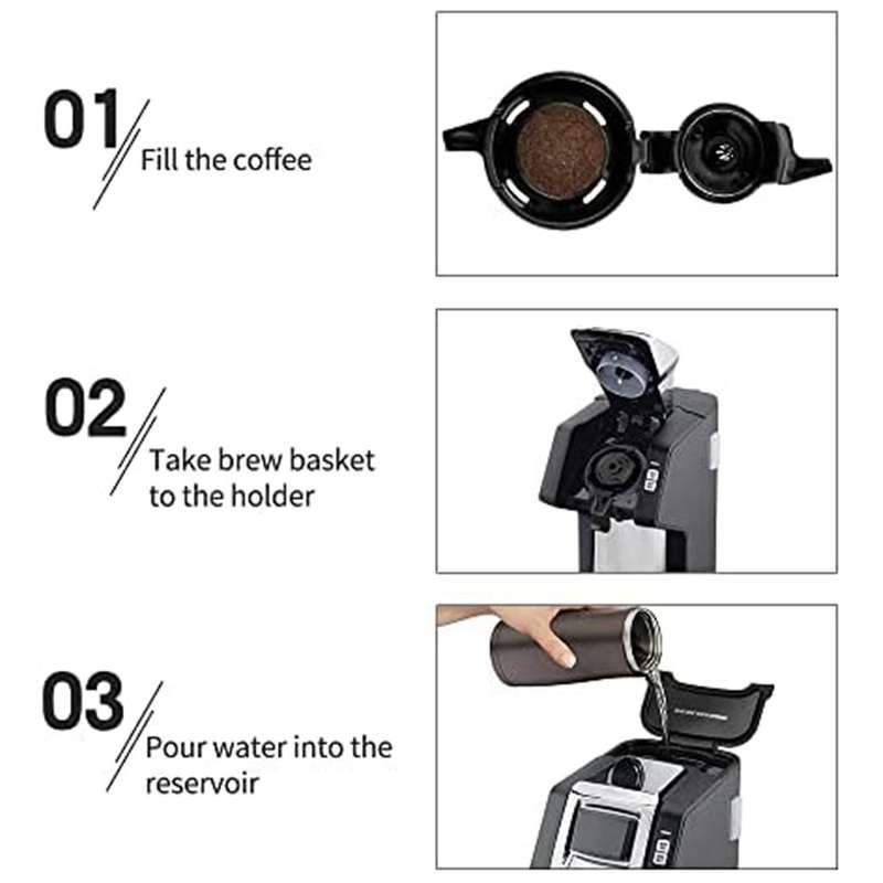 Capsules Cup Filter Compatible with Hamilton Beach Flexbrew