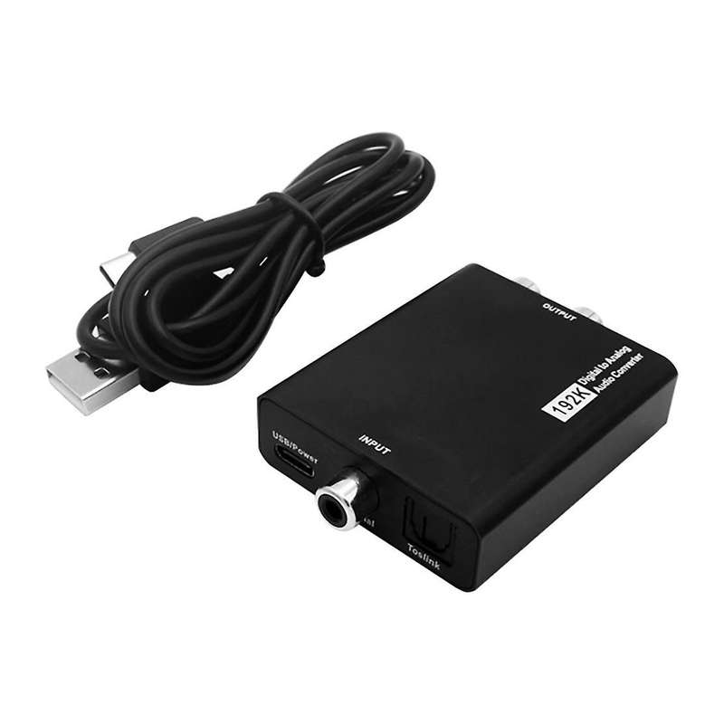 Analog to Digital Audio Coaxial Converter Digital Audio Converter