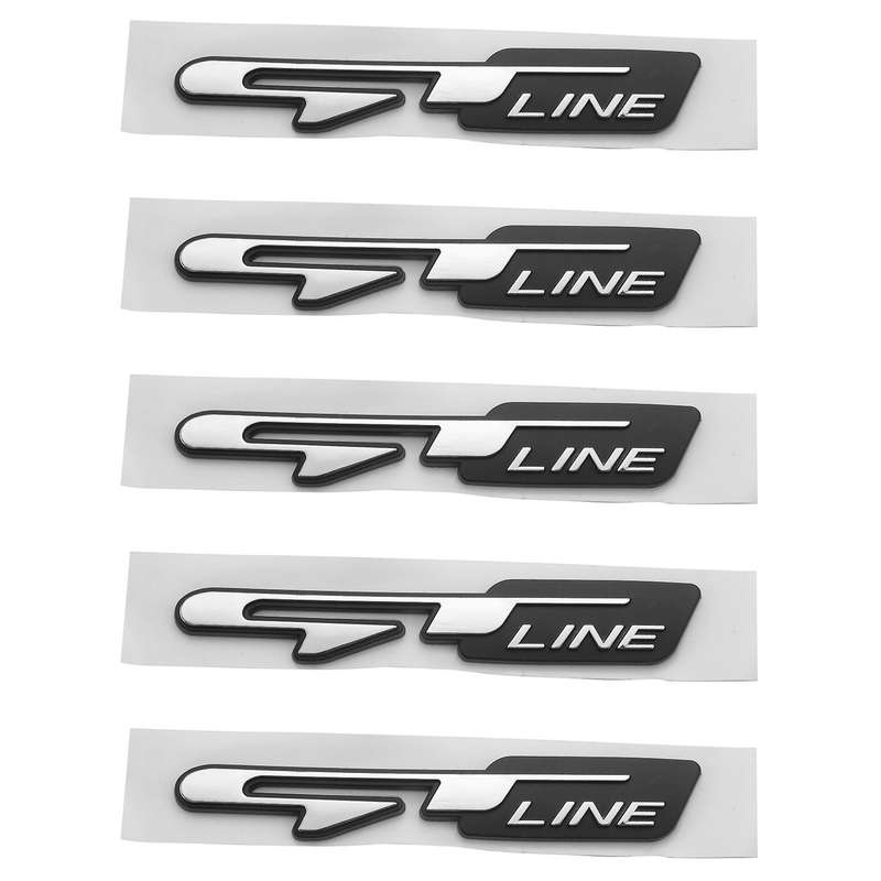3d Car Letters Sticker for Kia Rear Trunk Fender Stickers Gt Line