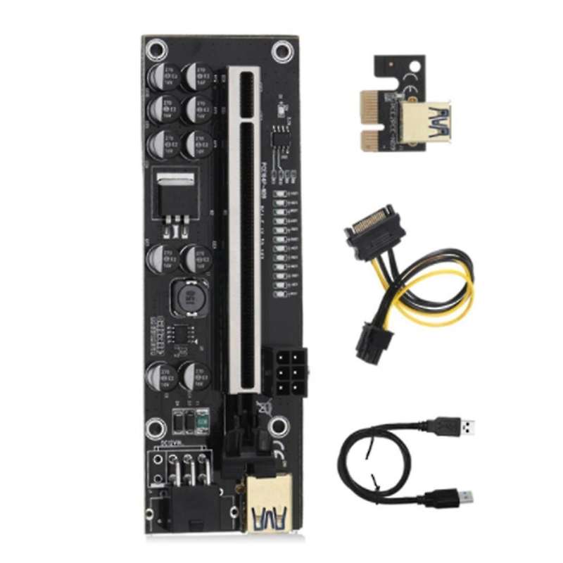 Pcie Riser 011 V011 Pro Pci E Express Card Cable for Bitcoin Mining