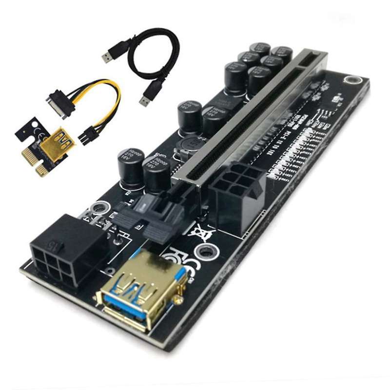Pcie Riser 011 V011 Pro Pci E Express Card Cable for Bitcoin Mining