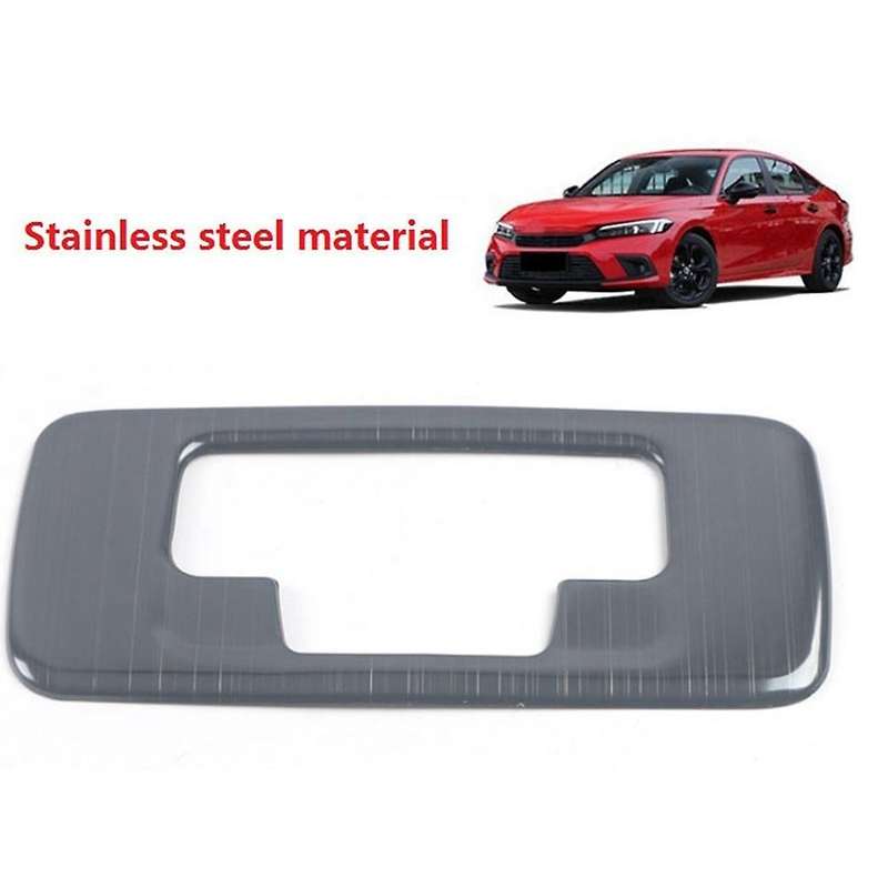 For Honda Civic 11th Gen 2022 Car Rear Reading Lamp Frame Trim,silver