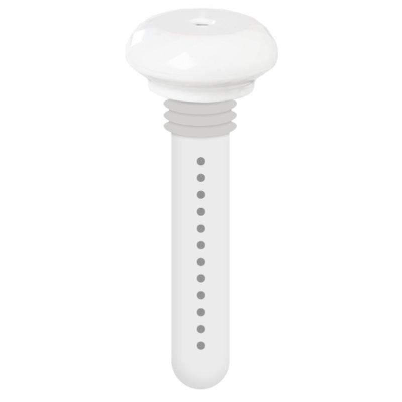 White Adjustable Height Donut Usb Humidifier Ultrasonic Mist Make