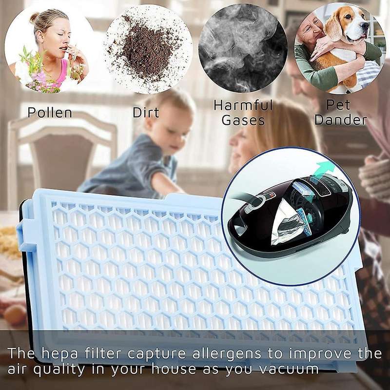 Replacement for Sf-ha 50 Hepa Air Clean Filters for Miele Hoover S4