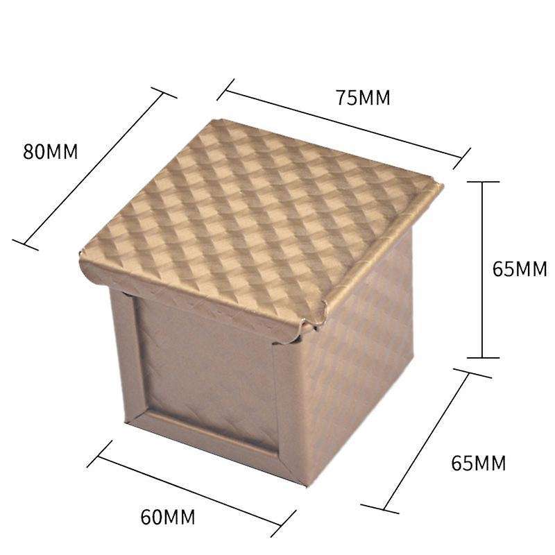 Square Loaf Pan with Lid Toast Mold Bread Pan Loaf Pan with Cover