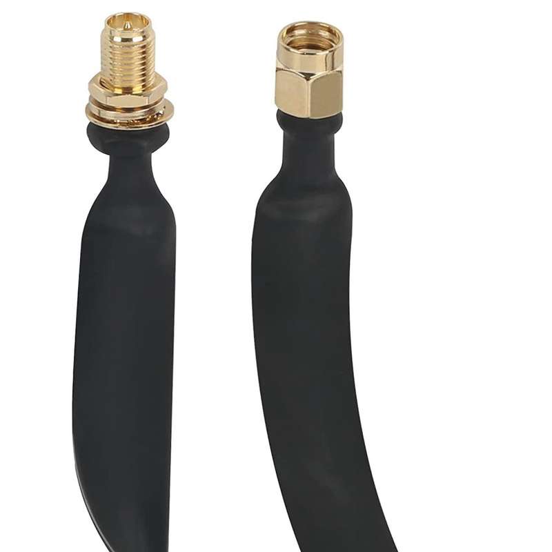 Lora Flat Cable Rp-sma Male to Rp-sma Female Window for Lora Wifi