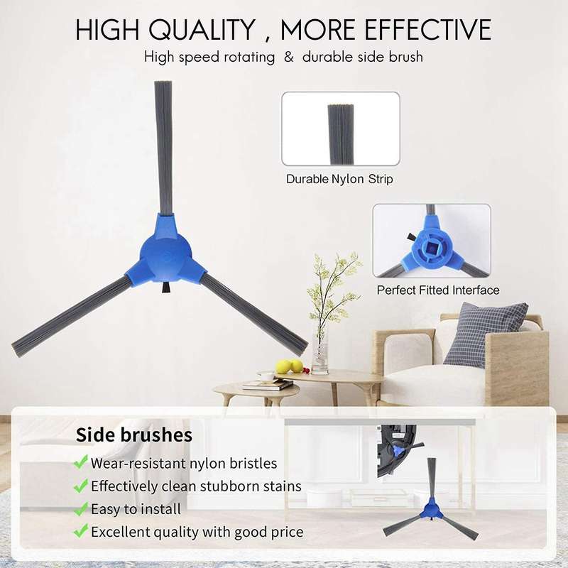 Compatible Eufy Robovac 11s, Robovac 30, 16 Side Brush