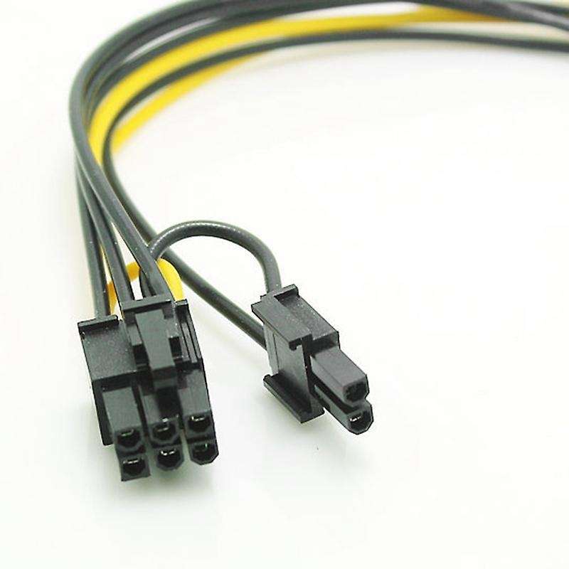15pin Sata Male to 8pin(6+2) Pci-e Power Cable for Graphic Card(8pcs)