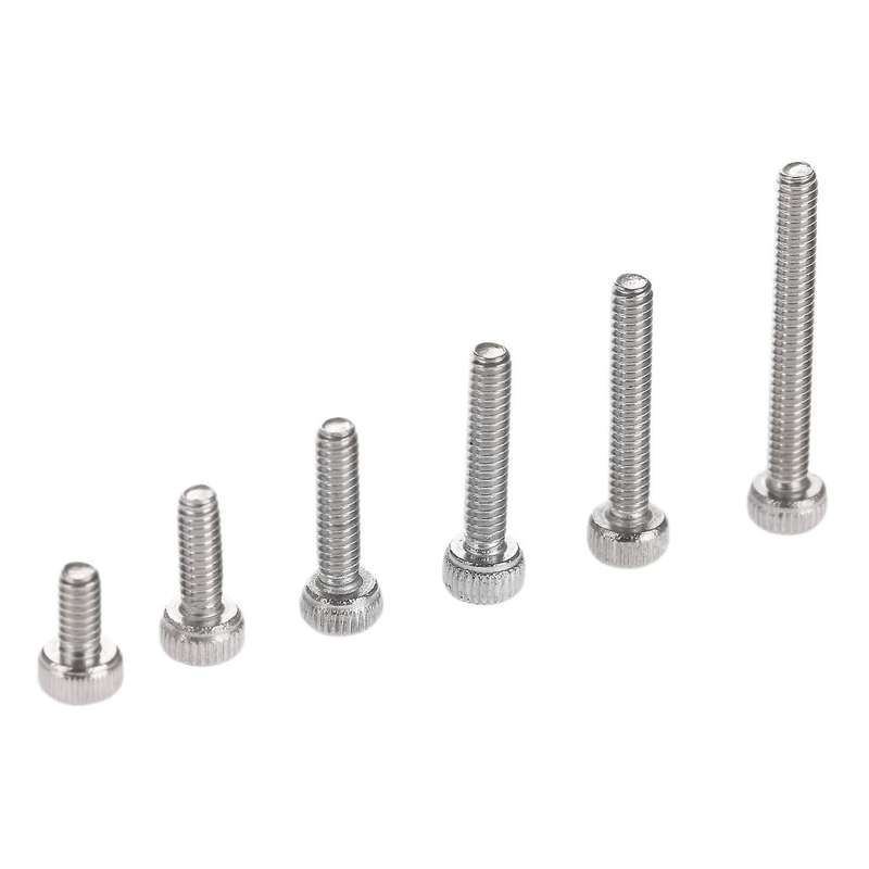 180pcs/set M2 * 4 / 6 / 8 / 10 / 12 / 16mm Screw Stainless Steel Kit