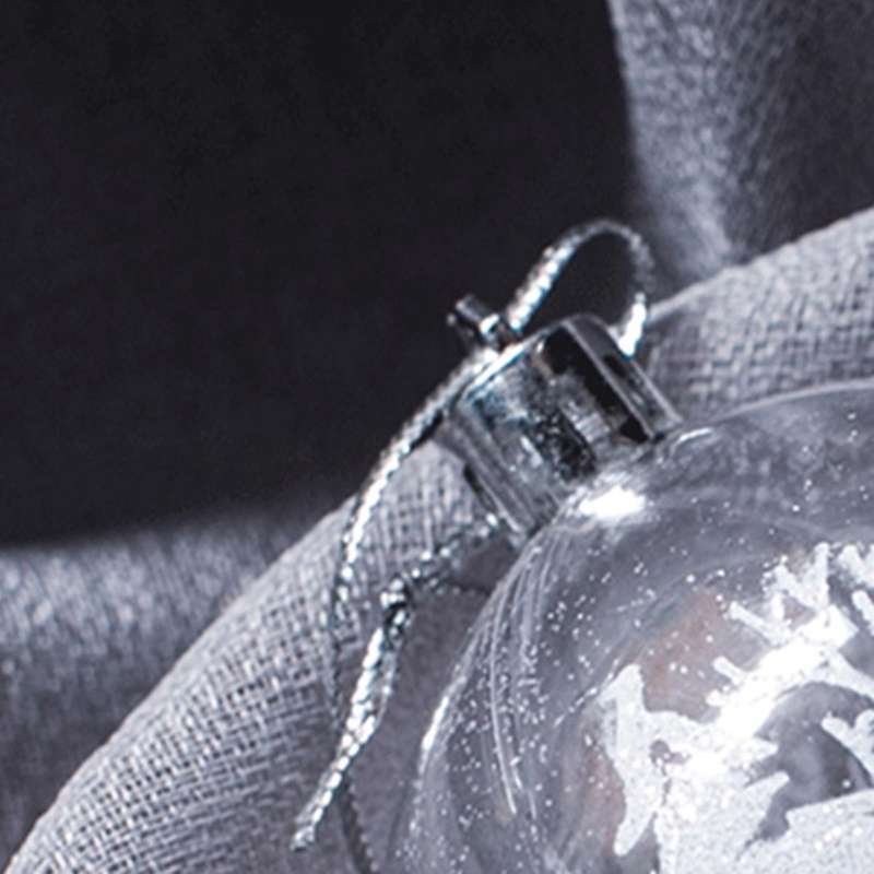 Transparent Christmas Ball Snow Ball Christmas Tree Ornament Pendant