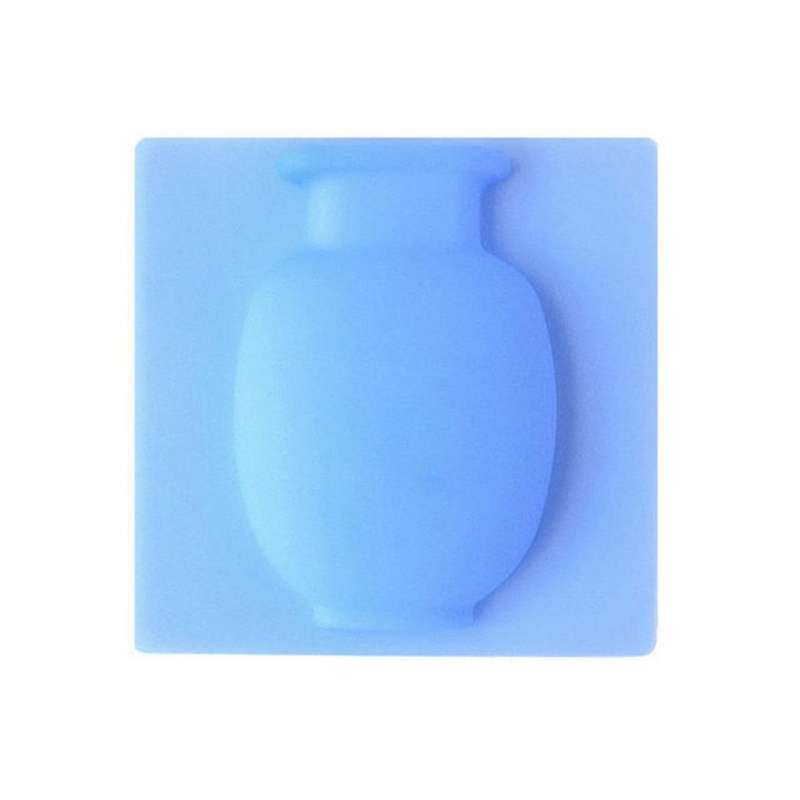 Silicone Sticky Vase Wall Flower Plant Vases Diy Home Decoration C
