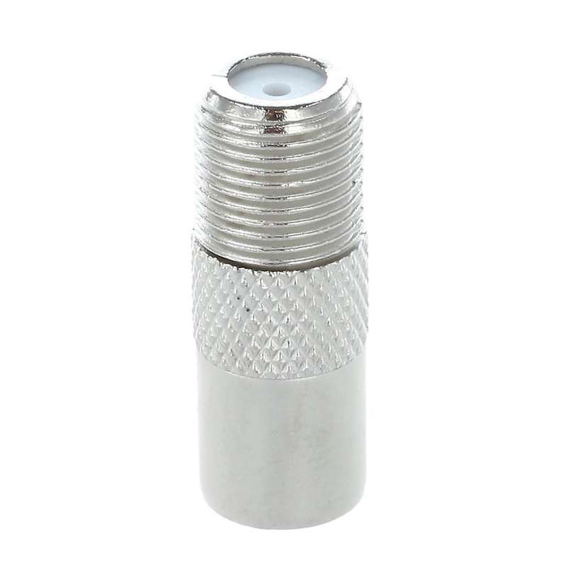 5 Pcs Rf Coax F Female to Pal Male Connector Tv Antenna Connector