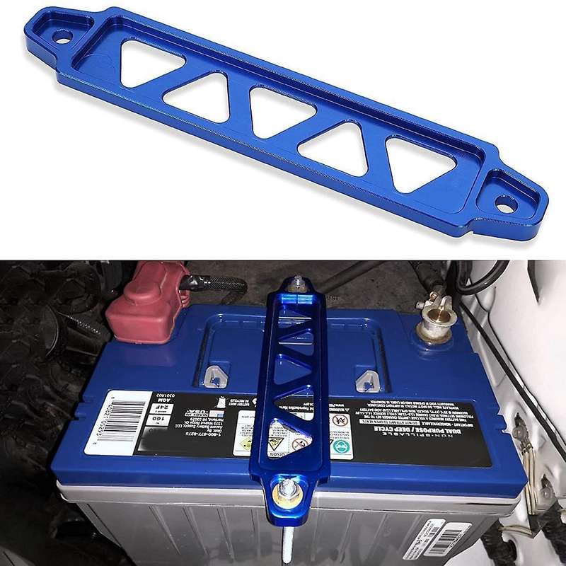 Battery Tie Down Bracket Accessories for Honda Civic Acura,blue