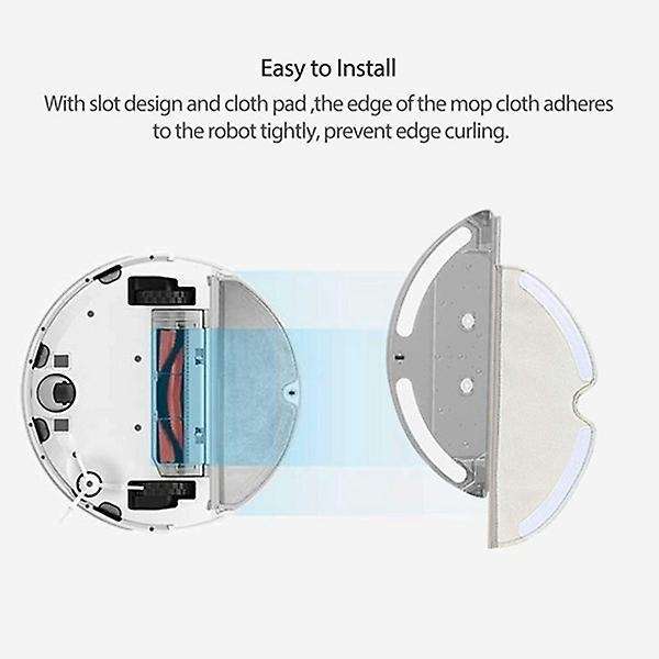 4pcs Mop Cloth Replacement Kits for Xiaomi Mijia 1c / Stytj01zhm