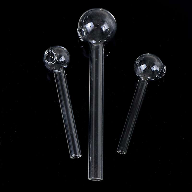 20x Portable Transparent Straw Drink Straw Pipes Glass Straws