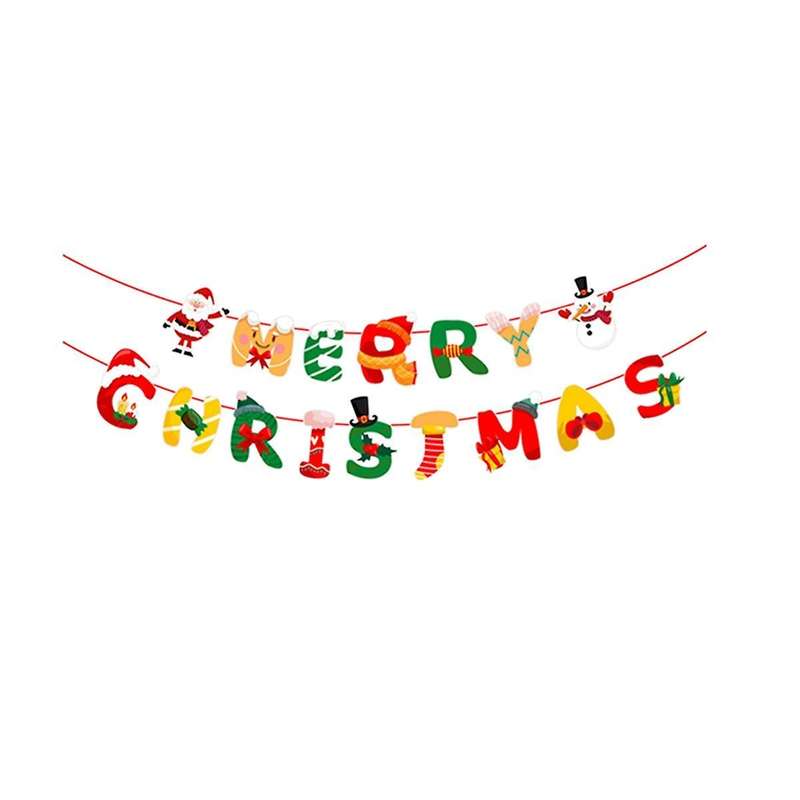 Banner Hanging Flag New Year Holiday Background Wall Decoration