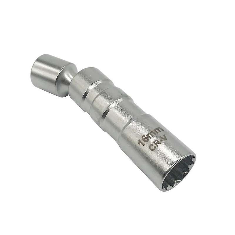 16mm Thin Wall Magnetic Swivel Spark Plug Socket - 3/8-inch Drive