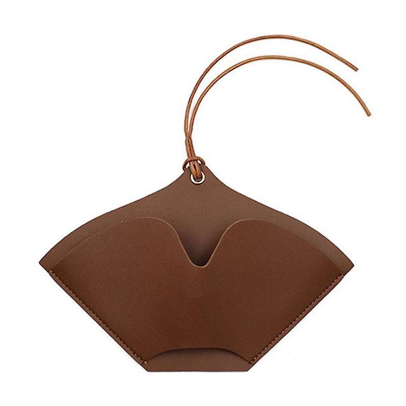 Camping Purse Coffee Filter Paper Storage Bag Organizer Bag Brown