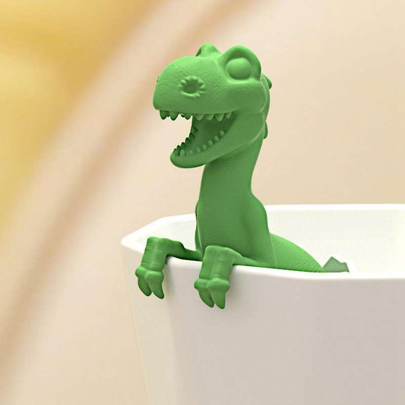 2pcs Tea Bag Silicone Spice Filter Baby Dinosaur Shape Tea Infuser