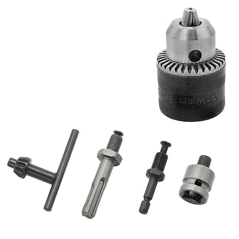 5pcs 3/8-24unf Drill Chuck Set Drill Adapter Changed Impact Wrench