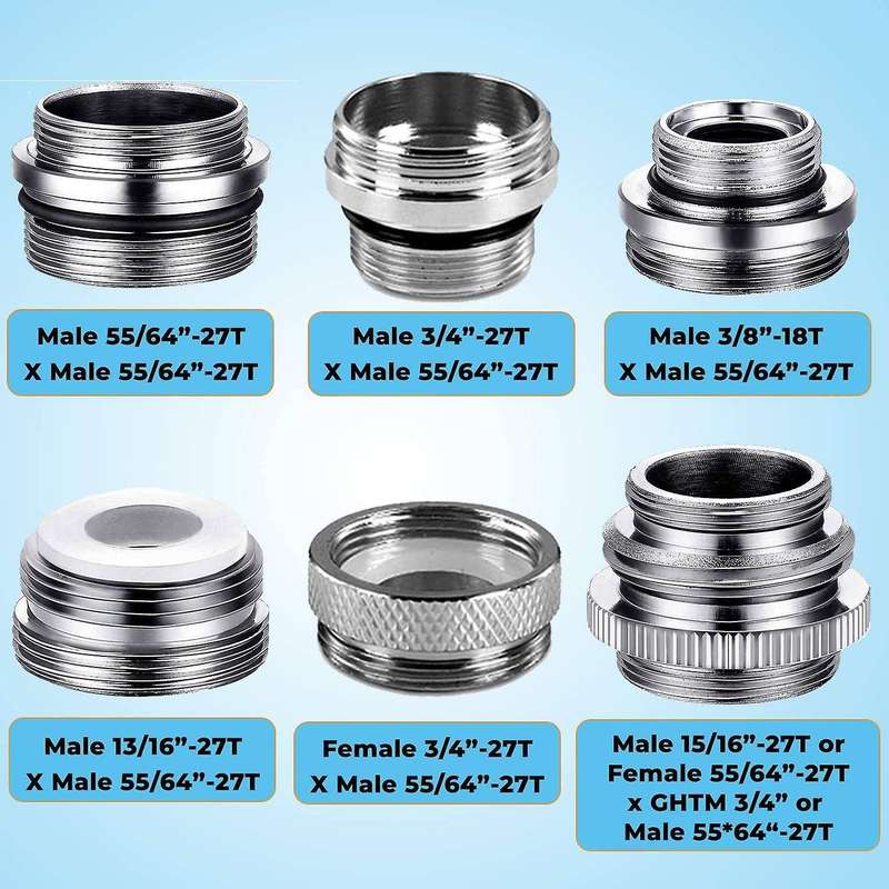 Faucet Adapter Kit-diverter Adapter for Sink - Garden Hose Adapter