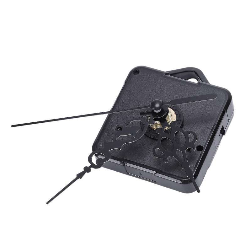 Quartz Wall Clock Movement Mechanism Black Diy Repair Parts Kit Clock
